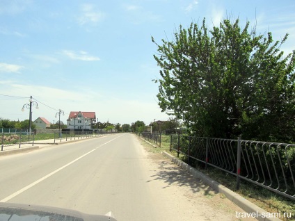 A falu a szarvas a Krím-félszigeten