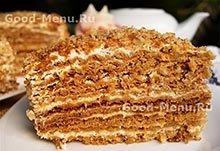 Tejes krém torta - recept kör alakú fénykép