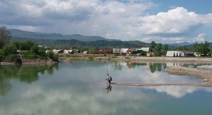 Lacuri salbatice în solotvyno