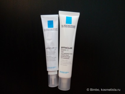 Comparativ post la roche-posay efaclar k () vs efraclar duo () recenzii - bimbo