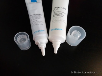 Comparativ post la roche-posay efaclar k () vs efraclar duo () recenzii - bimbo