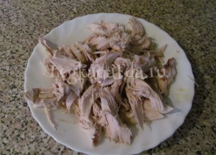 Tészta leves csirkével - recept lépésről lépésre a fotó