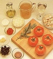 Supă cu roșii, măsline și pesmet, enciclopedie
