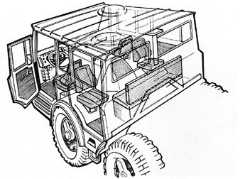 Tatra 813 nagy keresztmetszetű polip