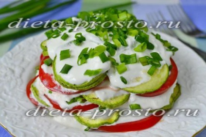 Cukkini torta paradicsommal és sajttal, recept fotóval