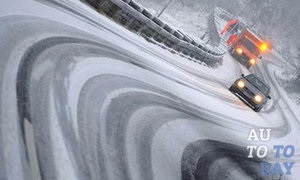 Tanulás vezetni autóval a jég