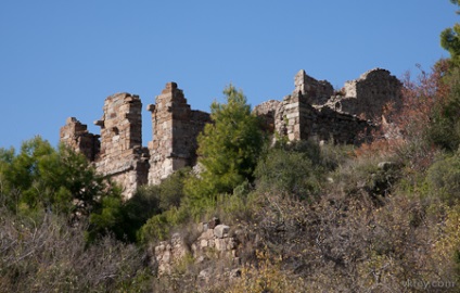 Obiective unice ale orasului antic Siedra din Alanya
