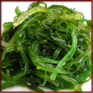 Wakame, chuka, kanten - alge marine comestibile