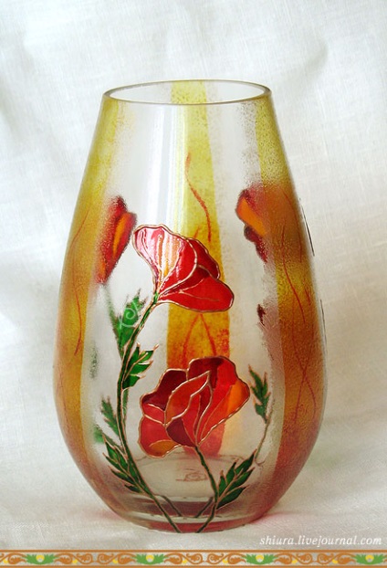 Vase - mac, produse de casa