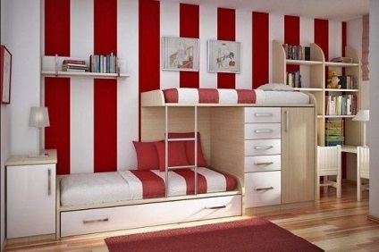 Alegerea unei nuanțe pentru proiectarea unui dormitor roz sau roșu, camere foto - un blog despre reparații - un lucru ușor de făcut