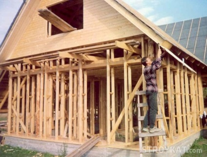 A falak építése a ház építése során - egy ház építése - a belső munkák
