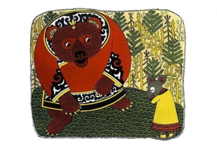 Curajos urs (poveste de Nenets), urs curajos - basme de ruși, popoare, popoare ale lumii