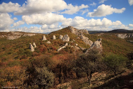 Templul soarelui în munții Crimeei - o creație uimitoare a naturii