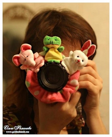 Zavlekalochka pe lentilă pentru a ajuta fotograful, țara de masterat