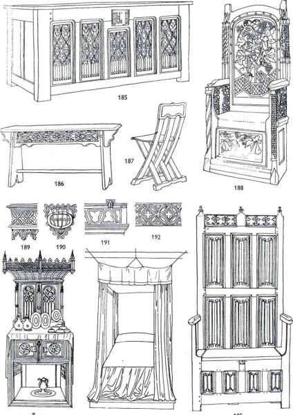 Jurnal »arhiva blog - Stilul de mobilier gotic 2