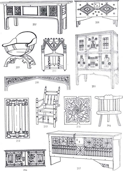 Jurnal »arhiva blog - Stilul de mobilier gotic 2