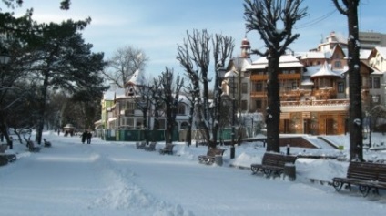 Зимовий відпочинок і лікування в Трускавці