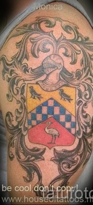 Înțeles tattoo shield photo, story, meaning and sketches