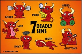 7 Halálos bűnök angolul