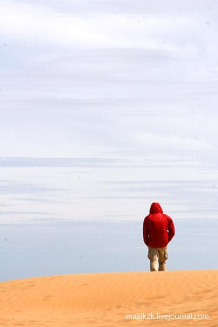 Dunes в региона Астрахан