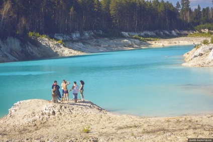 Fosta carieră Kyshtym Kaolin sau Ural Bali - știri în fotografii