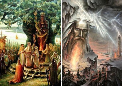 Dumnezeu al furtunii - divinitatea păgână a popoarelor antice