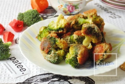 Broccoli prăjite în pesmet - o rețetă cu fotografii - patee