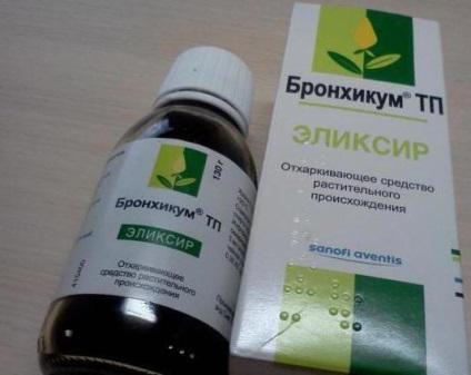 Bronchicum (elixir) manual de utilizare, recenzii