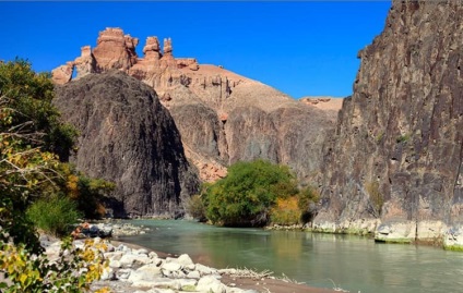 Canionul Charyn din Kazahstan cu descriere și fotografie
