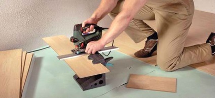 Cum să tăiați o podea laminată la domiciliu - o prezentare generală a instrumentelor și a videoclipurilor