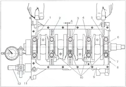 Sensul Daewoo - asamblarea blocului de cilindri și detaliile mecanismului de manivelă - motor memz-307