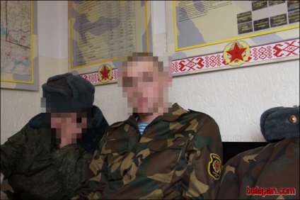 Uimirea în armata bielorusă