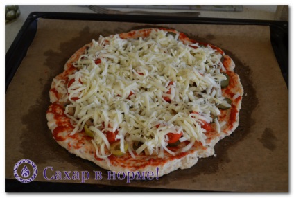 Diétás fehérje pizza liszt nélkül csirkemellben (recept)