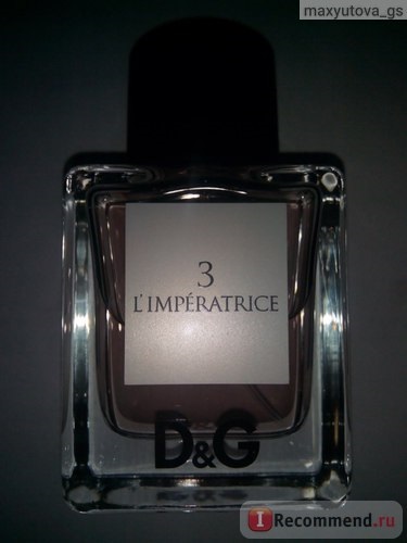 Dolce & amp; gabbana 3 l'imperatrice - 