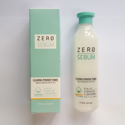 Etude casa linia de sebum zero - o linie de produse pentru revizuirea pielea grasă