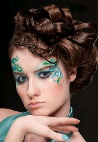 Fantezie make-up, moda urbană