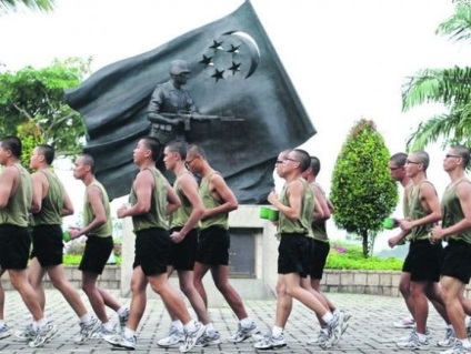 Formarea fizică a angajaților unor armate și forțe speciale (13 fotografii) - trinitate