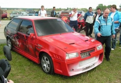 A VAZ 2108 tuning változatainak fotó kiválasztása