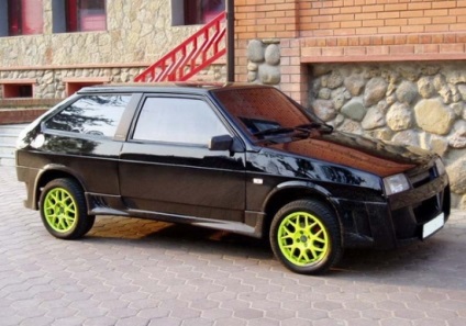 Selecția foto a versiunilor de tuning ale VAZ 2108