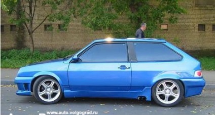 Selecția foto a versiunilor de tuning ale VAZ 2108