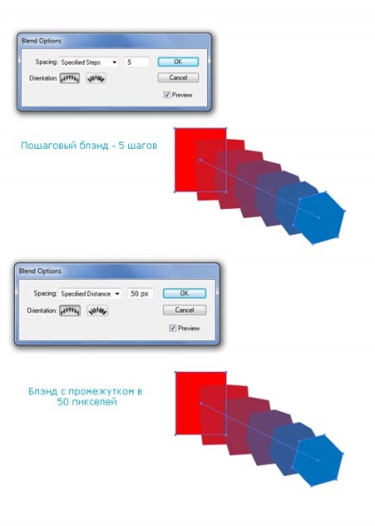 Funcționează amestec în Adobe Illustrator cs5, vecart - lecții adobe illustrator