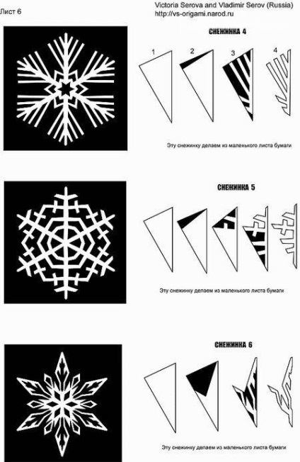 În cazul în care pentru a găsi (descărca) șabloane de Crăciun fulgi de zăpadă frumoase de pe hârtie