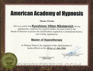 Hypnotherapist, hipnologist viktor pitchers