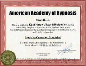 Hypnotherapist, hipnologist viktor pitchers