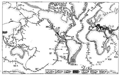 Limitele plăcilor litosferice, cartografierea geologică, geologia structurală, baza educațională