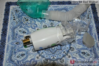 Inhalatorul cu ultrasunete (nebulizator) și un-233 - 