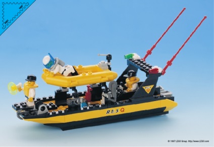 Instrucțiuni cum să construiți o barcă de la o navă lego