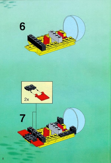 Instrucțiuni cum să construiți o barcă de la o navă lego