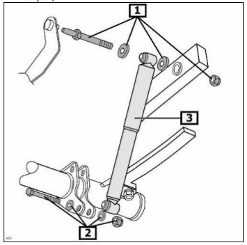 Instrucțiunea de schimbare a amortizorului pe sprinterul mercedes-benz