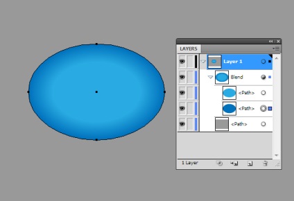 Utilizând obiecte de amestec pentru a crea tranziții de culoare netedă în Adobe Illustrator - rboom